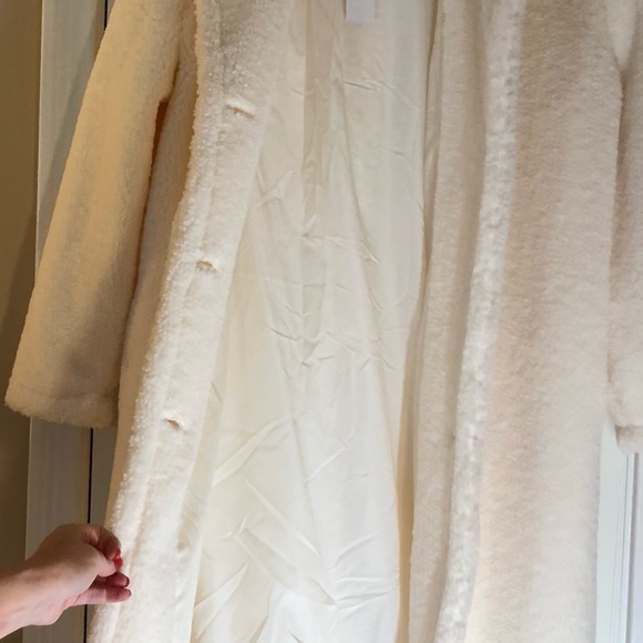 Steve Madden Saide Jacket Ivory Large New with Tags - Picture 5 of 7